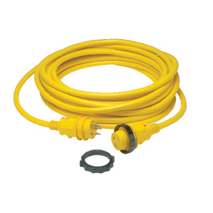 Marinco 199117 30 Amp Cordset with LED Ergo Grip - 25 ft. - 199117