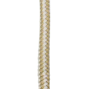 Sea-Dog 302110006G/W-1 Double Braided Fender Lines - 3/8" x 6', Gold/White - 302110006G/W-1