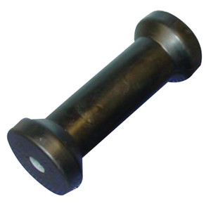 C.H. Yates 8302-5 Black Rubber Spool Roller - 8 in. x 0.625 in. - 8302-5