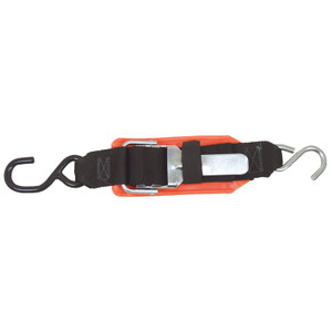 EPCO BTDTP4 Gator Tuff Zinc Transom Tie-Downs with Vinyl Pad Protector - 2 in. x 4 ft., Pair - BTDTP4 EPCO BTDTP4 Gator Tuff Zinc Transom Tie-Downs with Vinyl Pad Protector - 2 in. x 4 ft., Pair - BTDTP4