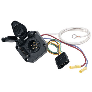 Hopkins Towing Solutions 47175 Multi-Tow 4 Flat To 6 Round And 4 Flat Adapter - 47175 Hopkins Towing Solutions 47175 Multi-Tow 4 Flat To 6 Round And 4 Flat Adapter - 47175