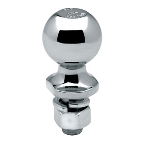 Reese 63822 Class II Hitch Ball - 2" Ball x 3/4" Shank x 2-3/8" Shank Length, 3,500 lbs. GTW, Chrome - 63822