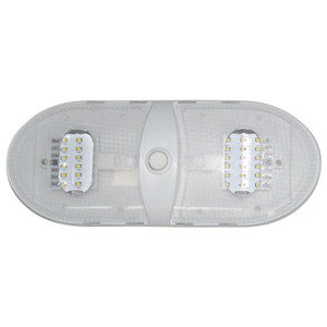 Diamond Group DG65430VP Slim Line LED Dome Light - Double, 5500K, Daylight White - DG65430VP