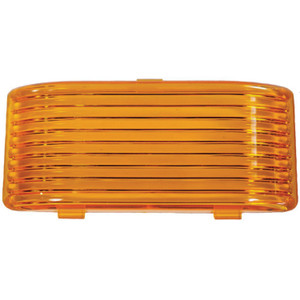 Diamond Group By Valterra DG71261VP Utility/Porch Light Replacement Lens - Amber - DG71261VP