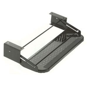 Elkhart Tool & Die 1624 Standard Straight Pull Out Single Camper Step - 8.125" Drop, 24" Wide Tread - 1624 Elkhart Tool & Die 1624 Standard Straight Pull Out Single Camper Step - 8.125" Drop, 24" Wide Tread - 1624