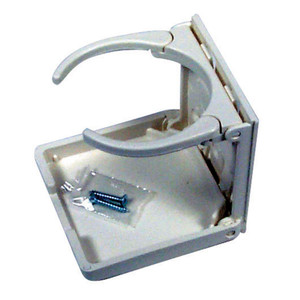 American Technology CH00100-WHT-1 Collapsible and Adjustable Drink Holder - White - CH00100-WHT-1 American Technology CH00100-WHT-1 Collapsible and Adjustable Drink Holder - White - CH00100-WHT-1