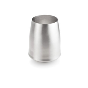 GSI Outdoors Glacier Stainless Steel Stemless Wine Glass - 63320 GSI Outdoors Glacier Stainless Steel Stemless Wine Glass - 63320