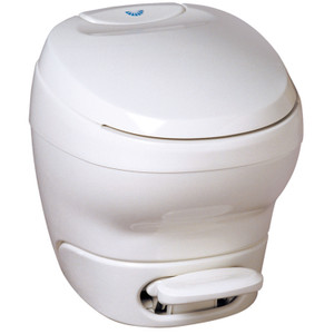 Thetford 31100 Bravura Toilet with Water Saver - High, White - 31100 Thetford 31100 Bravura Toilet with Water Saver - High, White - 31100