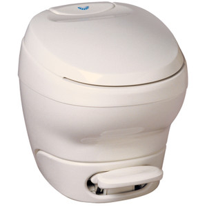Thetford 31101 Bravura Toilet with Water Saver - High, Parchment - 31101 Thetford 31101 Bravura Toilet with Water Saver - High, Parchment - 31101