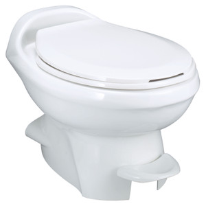 Thetford 34433 Aqua-Magic Style Plus Toilet - Low, White - 34433 Thetford 34433 Aqua-Magic Style Plus Toilet - Low, White - 34433