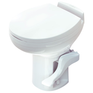 Thetford 42173 Aqua-Magic Residence RV Toilet with Water Saver - High Profile, White - 42173