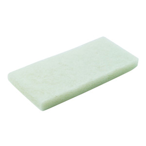 3M 8440 Doodlebug Cleaning Pad, 4.6" x 10" - 5-Pack, White - 7000002240