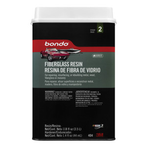 3M 00404 Fiberglass Resin, .9 Gallon - 7010309274 3M 00404 Fiberglass Resin, .9 Gallon - 7010309274