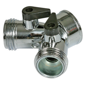 Camco 20113 Garden Hose Wye - Metal - 20113