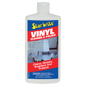 Star brite 091016P Vinyl Cleaner and Polish - 16 oz - 091016P Star brite 091016P Vinyl Cleaner and Polish - 16 oz - 091016P