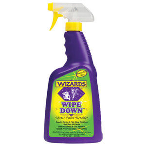 Wizards 01220 Wipe Down Matte Paint Detailer - 22 oz. - 1220 Wizards 01220 Wipe Down Matte Paint Detailer - 22 oz. - 1220