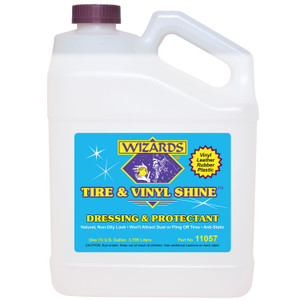 Wizards 11057 Tire and Vinyl Shine Dressing and Protectant - 1 Gallon - 11057 Wizards 11057 Tire and Vinyl Shine Dressing and Protectant - 1 Gallon - 11057