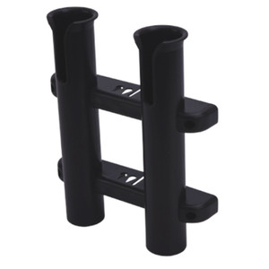 Sea-Dog 325029-1 Two-Pole Side Mount Rod Holder - Black - 325029-1 Sea-Dog 325029-1 Two-Pole Side Mount Rod Holder - Black - 325029-1