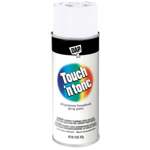 AP Products 003-55274 Touch-N-Tone Spray Paint - Gloss White - 003-55274