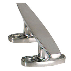 Whitecap S-1445C Chrome Plated Zamac Hollow Base Cleat - 6" - S-1445C Whitecap S-1445C Chrome Plated Zamac Hollow Base Cleat - 6" - S-1445C