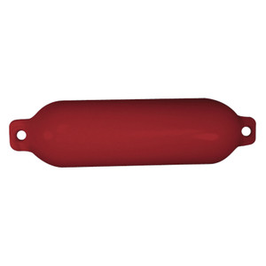 Taylor Made 551022 Hull Gard Inflatable Vinyl Fender - Red, 5.5" x 20" - 551022