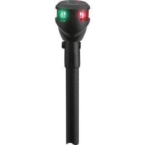 Attwood NV6LC2-14BP7 LED Light Pole - Bi-Color 14" Black, w/Task Light - NV6LC2-14BP7