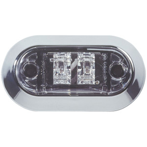 Innovative Lighting 200-5503-7 2-LED Surface Mount Light - White/Clear Lens - 200-5503-7