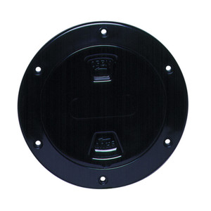 Beckson DP40-B Screw-Out Deck Plate - 4", Black - DP40-B Beckson DP40-B Screw-Out Deck Plate - 4", Black - DP40-B