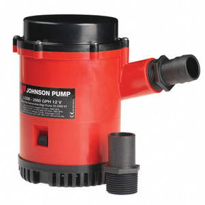 Johnson Pump 22004 Bilge Pump, 2200 GPH 1-1/8 - 22004 Johnson Pump 22004 Bilge Pump, 2200 GPH 1-1/8 - 22004