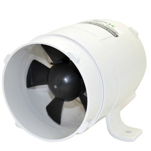 Johnson Pump 66402 In-Line Bilge Blower - 4" Inlet/Outlet, CFM 240 - 66402 Johnson Pump 66402 In-Line Bilge Blower - 4" Inlet/Outlet, CFM 240 - 66402