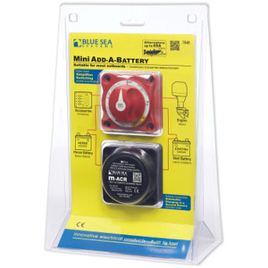 Blue Sea Systems 7649-BSS Mini Add-A-Battery Kit - 65A - 7649-BSS Blue Sea Systems 7649-BSS Mini Add-A-Battery Kit - 65A - 7649-BSS