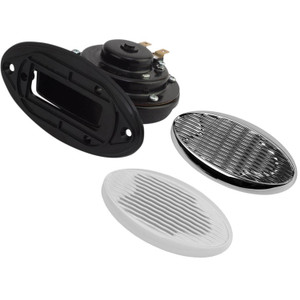 Sea-Dog 431210-1 Drop-In V.1 Hidden Horn with Grills - 431210-1 Sea-Dog 431210-1 Drop-In V.1 Hidden Horn with Grills - 431210-1
