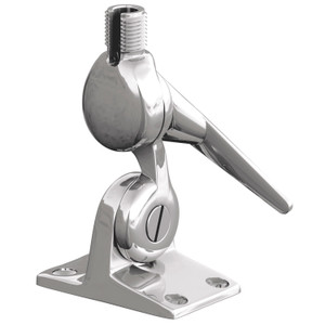 Shakespeare 5187 Stainless Steel 4-Way Ratchet Mount - 5187 Shakespeare 5187 Stainless Steel 4-Way Ratchet Mount - 5187