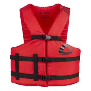 Onyx 103700-100-005-18 Adult Comfort General Purpose Vest - Oversize, Red - 103700-100-005-18 Onyx 103700-100-005-18 Adult Comfort General Purpose Vest - Oversize, Red - 103700-100-005-18