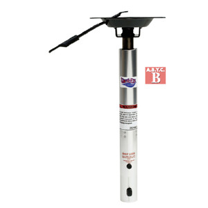 Attwood 39004 Snap-Lock 1.77" Adjustable Power Pedestal w/Integral Seat Mount - 16"-20" - 39004