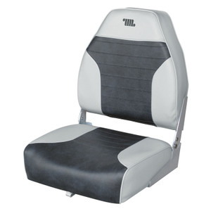 Wise 8WD588PLS-664 Plastic-Frame Seats - Grey/Charcoal - 8WD588PLS-664 Wise 8WD588PLS-664 Plastic-Frame Seats - Grey/Charcoal - 8WD588PLS-664
