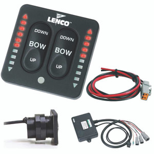Lenco Marine 15270-001 LED Two-Piece Switch Kit (Single) - 15270-001 Lenco Marine 15270-001 LED Two-Piece Switch Kit (Single) - 15270-001