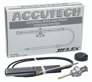 Uflex ACCUTECH14 Accutech Rack Steering System - 14' Kit - ACCUTECH14