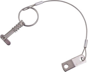 Sea-Dog 299986-1 Toggle Pin and Lanyard - Straight - 299986-1 Sea-Dog 299986-1 Toggle Pin and Lanyard - Straight - 299986-1