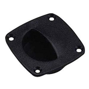 Sea-Dog 227310-1 Acetal Flush Pull, Small - Black - 227310-1