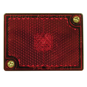 Anderson Marine PC-Rated Clearance/Side Marker Light with Reflex - Red - E114R Anderson Marine PC-Rated Clearance/Side Marker Light with Reflex - Red - E114R