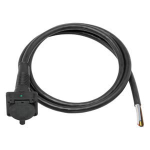 Bargman 50-87-004 7-Way Super Sealed Car End with 4' Cable - 50-87-004