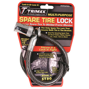 Trimax ST30 Trimax Spare Tire Cable Lock - ST30 Trimax ST30 Trimax Spare Tire Cable Lock - ST30