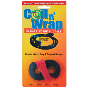 AP Products 006-4 Coil n' Wrap for Extension Cords - Fits 30 Gauge Cord - 006-4