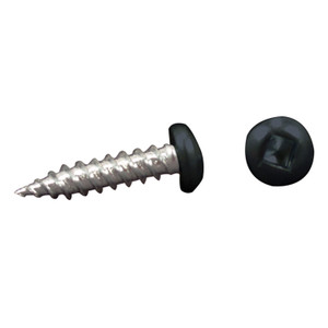 AP Products 012-PSQ50 8 X 1 Pan Head Screw, 1" / Pack of 50, Black - 012-PSQ50 BL 8 X 1