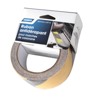 Camco 25405 Non-Slip Grip Tape - Black/Yellow - 25405