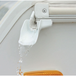 Camco 42123 Gutter Extension - White - 42123 Camco 42123 Gutter Extension - White - 42123