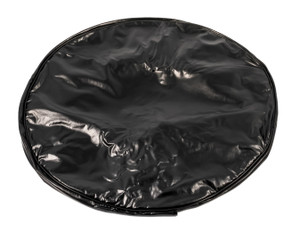 Camco 45260 Spare Tire Cover - Size N (Up to 24"), Black - 45260