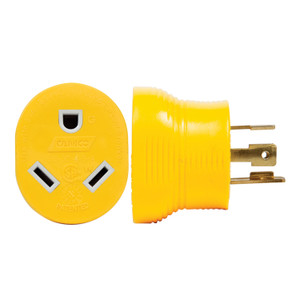 Camco 55338 30M - 30F 4-Prong Generator Adapter - 55338