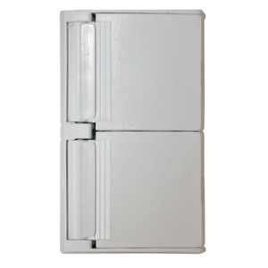 Diamond Group by Valterra DG52499VP Weatherproof Standard Cover with Receptacle - White - DG52499VP Diamond Group by Valterra DG52499VP Weatherproof Standard Cover with Receptacle - White - DG52499VP